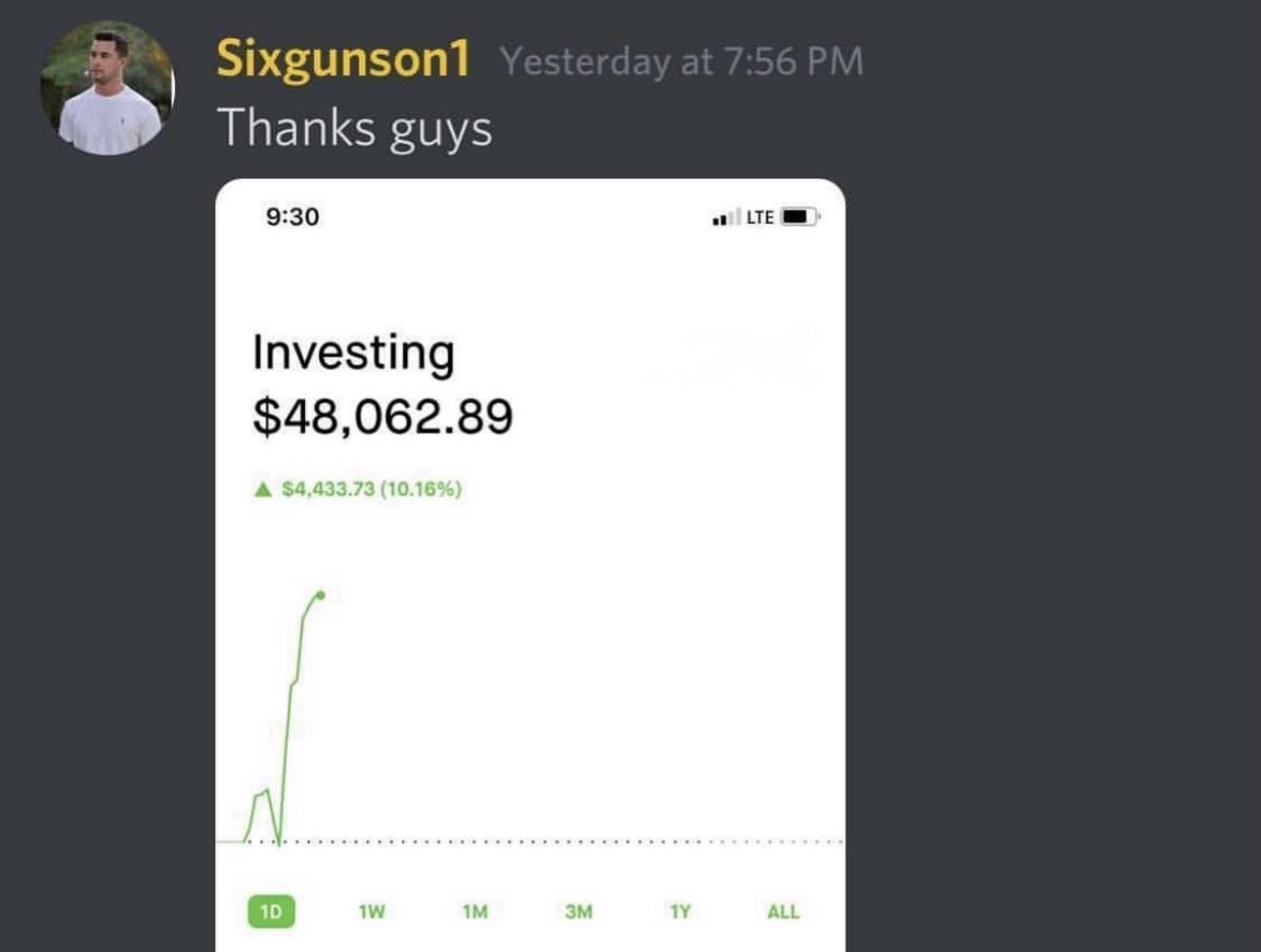 Member win: +$4,433